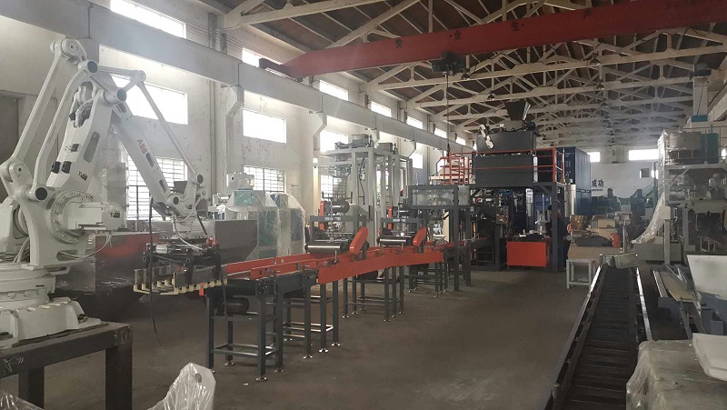 全自動包裝碼垛線